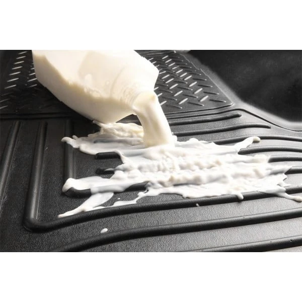 Husky LinersĀ® 13511 Weatherbeater Series Black Floor Mats, Front Row - Image 4