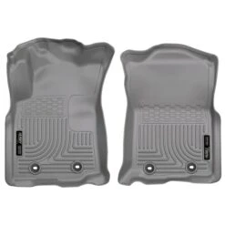 Husky Liners® 13972 Weatherbeater Series Gray Floor Mats, Front Row