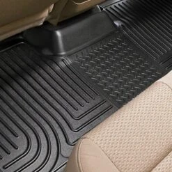 Husky Liners® 14131 Weatherbeater Series Black Floor Mats, Third Row