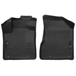 Husky Liners® 18611 Weatherbeater Series Black Floor Mats, Front Row