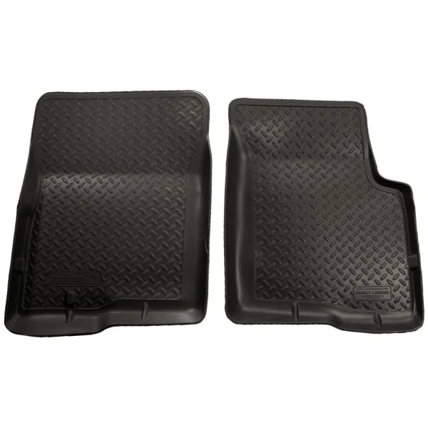 Husky LinersĀ® 33651 Classic Style Series Black Floor Mats, Front Row