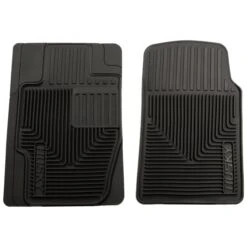 Husky LinersĀ® 51111 Heavy Duty Series Black Floor Mats, Front Row