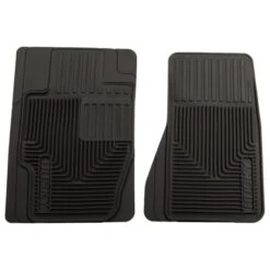 Husky LinersĀ® 51121 Heavy Duty Series Black Floor Mats, Front Row