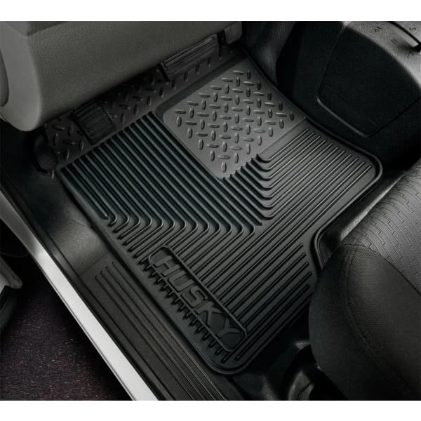 Husky LinersĀ® 52011 Heavy Duty Series Black Floor Mats, Second Or Third Row - Image 3