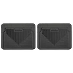 Husky LinersĀ® 52021 Heavy Duty Series Black Floor Mats, Second Or Third Row