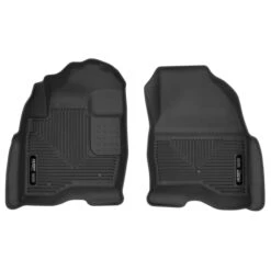 Husky Liners® 53331 X-act Contour Series Black Floor Mats, Front Row