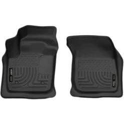 Husky Liners® 55571 X-act Contour Series Black Floor Mats, Front Row