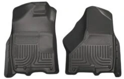 2009-2010 Dodge Ram WeatherBeater Front Row Grey Floor Liners By Husky Liners (18002)