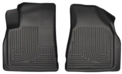 2009-2014 Chevy Traverse/07-14 GMC Acadia Weatherbeater Black Front Floor Liners By Husky Liners (18211)