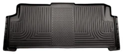 2008-2012 Chrysler Town Country/Dodge Grand Caravan WeatherBeater 2nd Row Black Floor Liner By Husky Liners (19081)