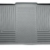 2008-2012 Chrysler Town Country/Dodge Grand Caravan WeatherBeater 2nd Row Gray Floor Liners By Husky Liners (19082)