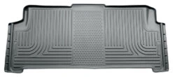 2008-2012 Chrysler Town Country/Dodge Grand Caravan WeatherBeater 2nd Row Gray Floor Liners By Husky Liners (19082)