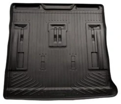 2007-2013 GM Escalade/Suburban/Yukon WeatherBeater Black Rear Cargo Liners By Husky Liners (28251)