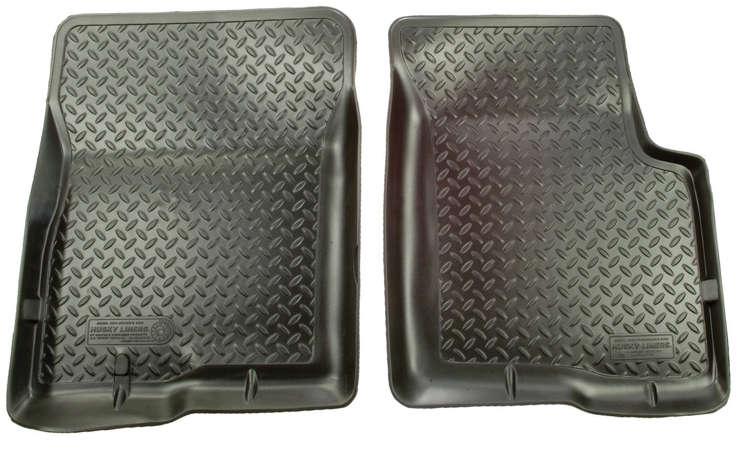 1996-2002 Toyota 4Runner (4DR) Classic Style Black Floor Liners By Husky Liners (35701)