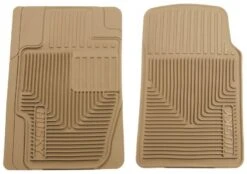 1998-2002 Ford Expedition/F-150/Lincoln Navigator Heavy Duty Tan Front Floor Mats By Husky Liners (51023)