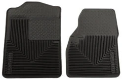 1994-2001 Dodge Ram 1500/2500/3500/80-96 Ford Bronco Heavy Duty Black Front Floor Mats By Husky Liners (51041)