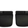 2007-2012 Jeep Wrangler (Base/Unlimited) Custom-Molded Rear Mud Guards By Husky Liners (57141)