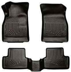 2011-2012 Chevrolet Cruze WeatherBeater Combo Black Floor Liners By Husky Liners (98161)