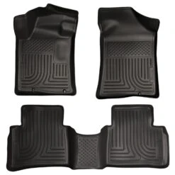 2013 Nissan Altima WeatherBeater Front & 2nd Seat Black Floor Liners By Husky Liners (98641)