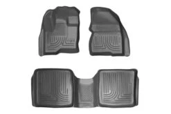 2009-2012 Ford Flex/10-12 Lincoln MKT WeatherBeater Combo Grey Floor Liners By Husky Liners (98742)