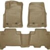 2013 Toyota 4Runner WeatherBeater Tan Front & 2nd Seat Floor Liners By Husky Liners (99573)