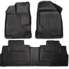 2007-2013 Ford Edge / 07-13 Lincoln MKX Weatherbeater Black Front & 2nd Seat Floor Liners By Husky Liners (99761)