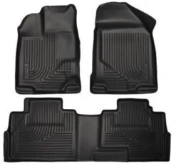 2007-2013 Ford Edge / 07-13 Lincoln MKX Weatherbeater Black Front & 2nd Seat Floor Liners By Husky Liners (99761)