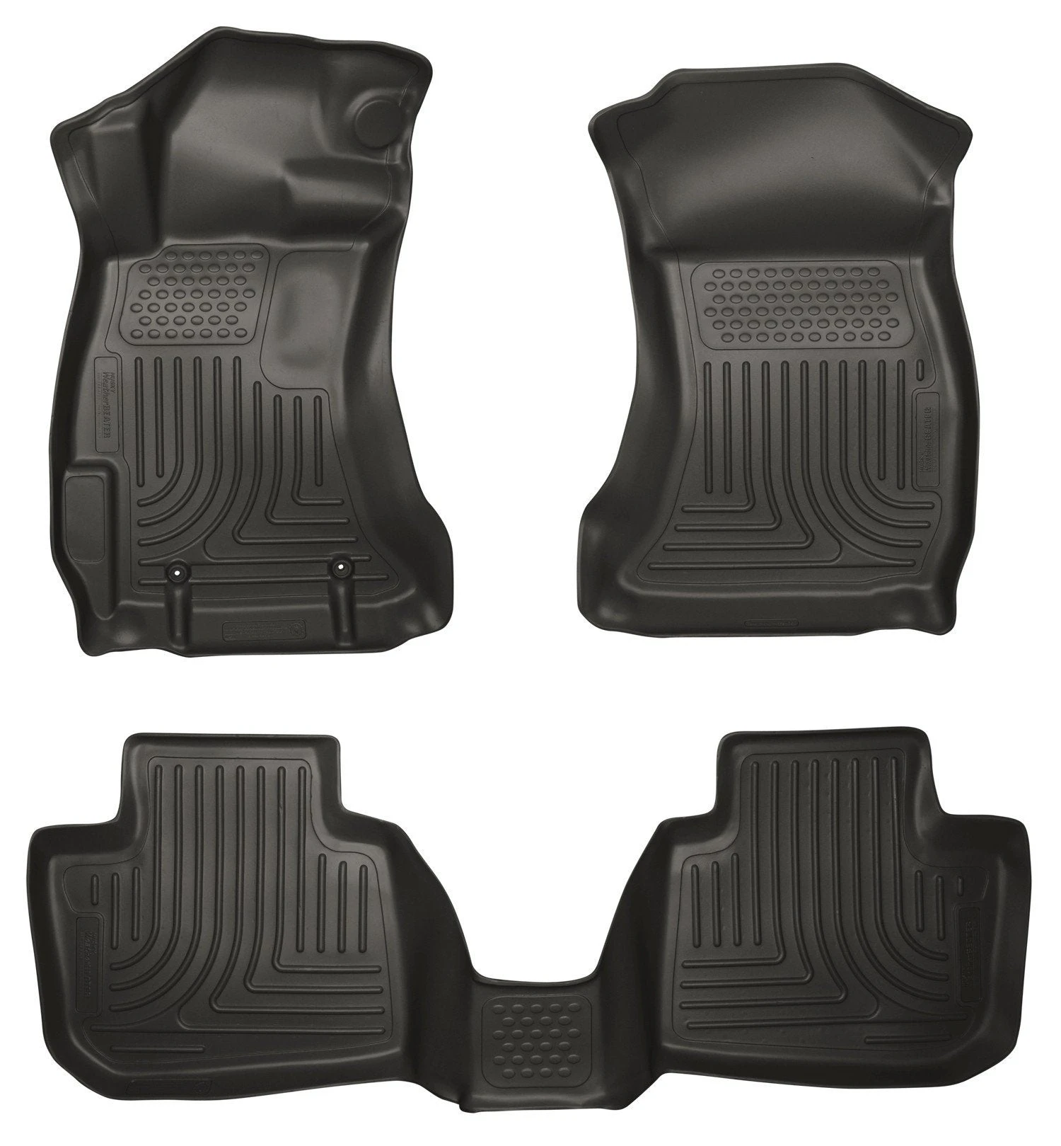 Husky Liners Front And Rear Floor Mats | 2015-2021 Subaru WRX/STI (99801)