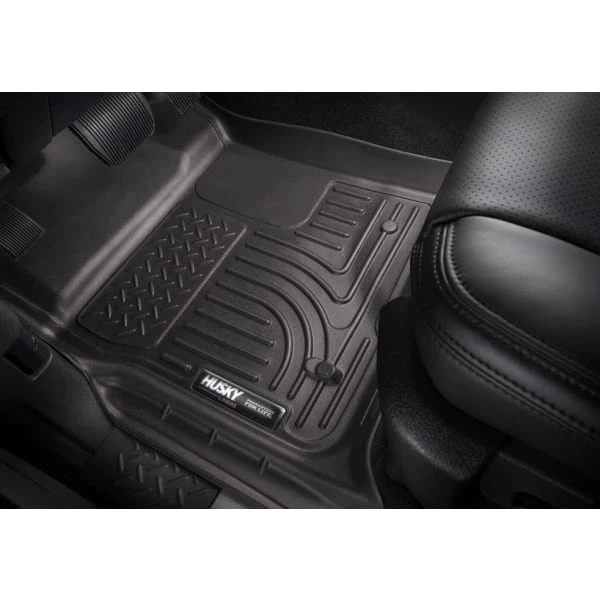 Husky LinersĀ® SET-H2118411 Weatherbeater Series Floor Mats, Front, Second And Third Row - Image 2