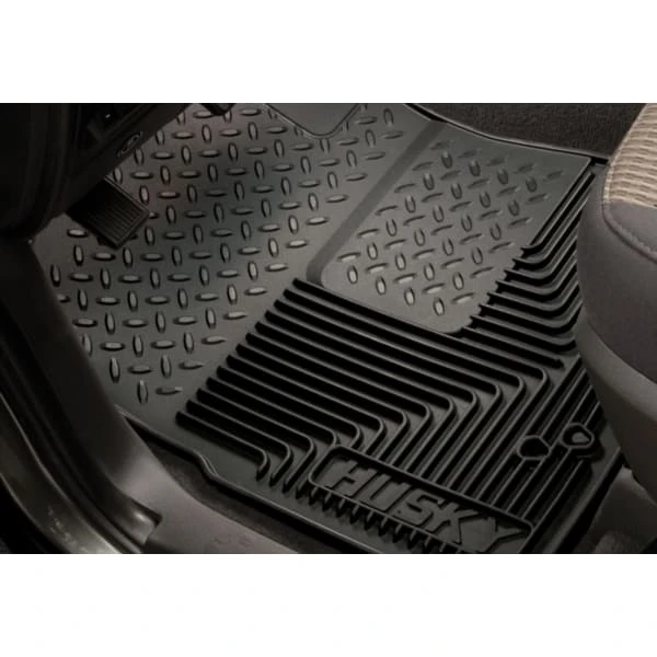 Husky LinersĀ® SET-H2151041-3 Heavy Duty Series Black Floor Mats, Front Row And Center Hump - Image 5