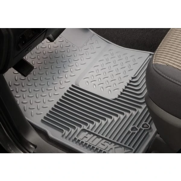 Husky LinersĀ® SET-H2151071 Heavy Duty Series Black Floor Mats, Front, Second Or Third Row - Image 2