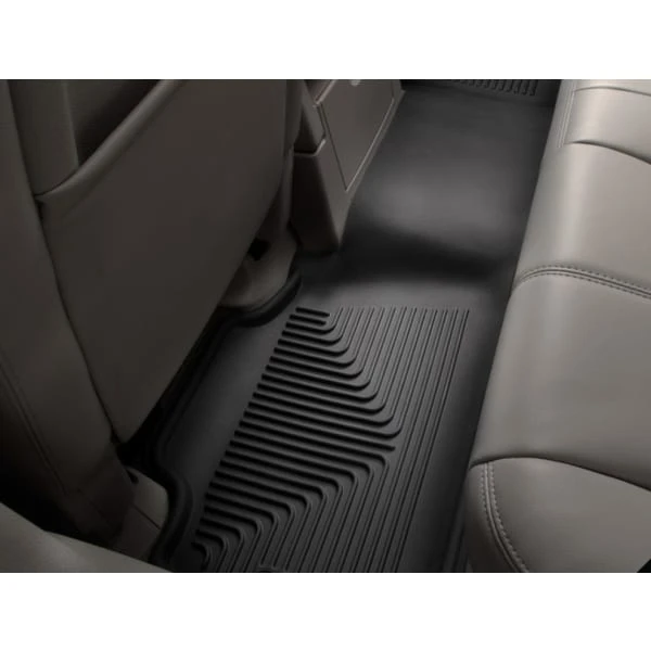 Husky LinersĀ® SET-H2153111 X-act Contour Series Black Floor Mats, Front, Second And Third Row - Image 3