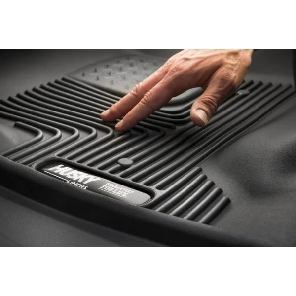 Husky LinersĀ® SET-H2153341 X-act Contour Series Black Floor Mats, Front And Second Row - Image 7