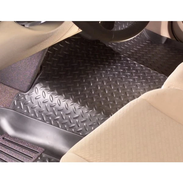 Husky LinersĀ® SET-H2198231-4 Weatherbeater Series Black Floor Mats, Front, Second Row And Center Hump - Image 3