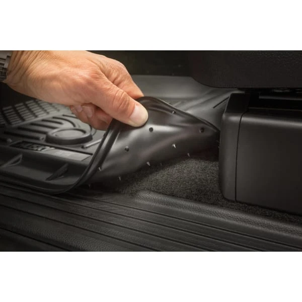 Husky LinersĀ® SET-H2198231-4 Weatherbeater Series Black Floor Mats, Front, Second Row And Center Hump - Image 4